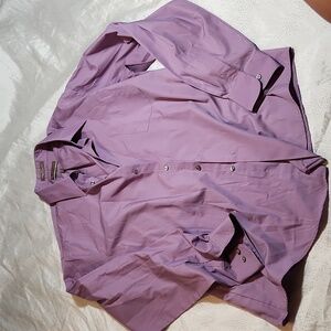 Van heusen fitted bottom down shirt for men size XL